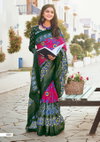 Ikkaya Patola Vol 1 By Saroj Soft Cotton Silk Daily Wear Sarees Wholesale Market In Surat
